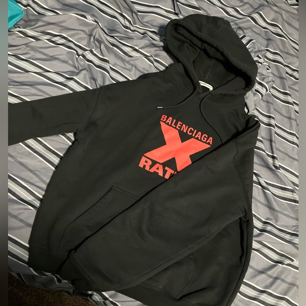 Balenciaga x rated hoodie size medium, worn a few times no stains